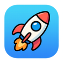 icon_science_rocket_cartoon icon preview