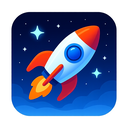 icon_science_rocket_futuristic icon preview