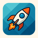 icon_science_rocket_geometric icon preview
