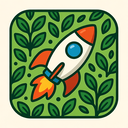 icon_science_rocket_organic_pattern icon preview