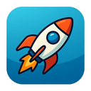 icon_science_rocket_sharp_edges icon preview