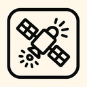 icon_science_satellite_bold icon preview