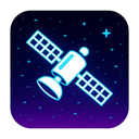 icon_science_satellite_digital_glitch icon preview