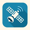 icon_science_satellite_flat_design icon preview