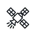 icon_science_satellite_geometric icon preview