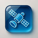 icon_science_satellite_glassy icon preview