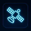 icon_science_satellite_glow_effect icon preview
