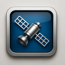 icon_science_satellite_metallic icon preview