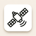 icon_science_satellite_minimalist icon preview