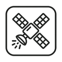 icon_science_satellite_outline icon preview