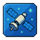 icon_science_satellite_pixel_art icon preview