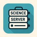 icon_science_server_flat_design icon preview