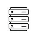 icon_science_server_line_art icon preview