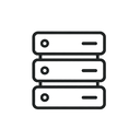 icon_science_server_minimal_outline icon preview