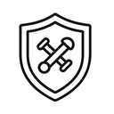icon_science_shield_line_art icon preview