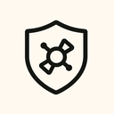 icon_science_shield_minimalist icon preview