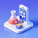 icon_science_smartphone_3d_isometric icon preview