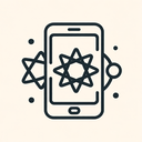 icon_science_smartphone_asymmetrical icon preview