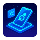 icon_science_smartphone_futuristic icon preview