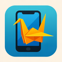 icon_science_smartphone_origami icon preview