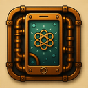 icon_science_smartphone_steampunk icon preview