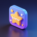 icon_science_star_3d_isometric icon preview