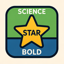 icon_science_star_bold icon preview