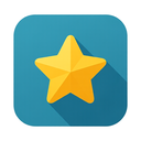 icon_science_star_flat_design icon preview