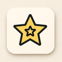 icon_science_star_minimalist icon preview