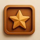 icon_science_star_wooden icon preview