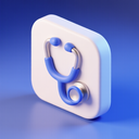 icon_science_stethoscope_3d_isometric icon preview