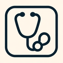 icon_science_stethoscope_bold icon preview