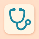 icon_science_stethoscope_flat_pastel icon preview
