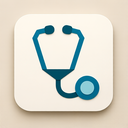 icon_science_stethoscope_origami icon preview