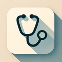 icon_science_stethoscope_shadow_effect icon preview