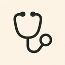icon_science_stethoscope_simplified icon preview