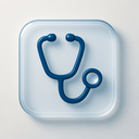 icon_science_stethoscope_transparent icon preview