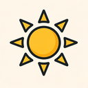 icon_science_sun_asymmetrical icon preview