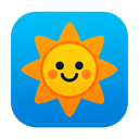 icon_science_sun_cartoon icon preview