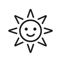icon_science_sun_line_art icon preview