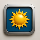 icon_science_sun_metallic icon preview