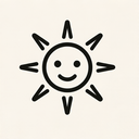 icon_science_sun_monochrome icon preview