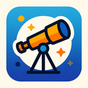 icon_science_telescope_abstract icon preview