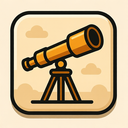 icon_science_telescope_classic icon preview