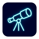 icon_science_telescope_glow_effect icon preview