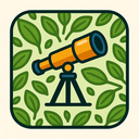 icon_science_telescope_organic_pattern icon preview