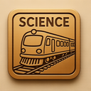 icon_science_train_embossed icon preview