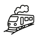 icon_science_train_minimal_outline icon preview