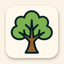 icon_science_tree_asymmetrical icon preview