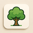 icon_science_tree_elegant icon preview